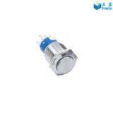 19mm Metal Waterproof 5 Led Colors Illuminated Tact Switches thumbnail-2