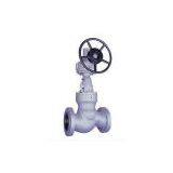 Pressure seal globe valve