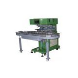 4 Color Pad Printing Machine with Conveyer（double cylinder print head）