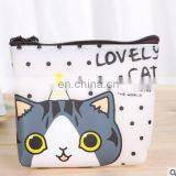 New 2017 Women Cute Cartoon Cat Coin Purse PU Leather Wallet Pouch Bag Kids Keychain Card Holder Bag For Children Gift thumbnail-1