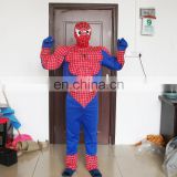 Cosplay Spider-Man mascot costume for adults,used mascot costumes for sale