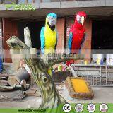 Theme Park Decoration Animated Animals Simulation Animals Parrot thumbnail-1