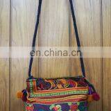 Bags Assorted With Pom Pom Thai Hand Made. thumbnail-2