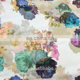 Digital Printed Rayon Fabric With Floral Pattern