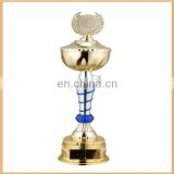 Decorative metal golden world cup soccer trophy model