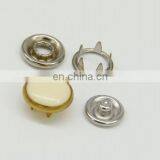 Fashion Brass Cap Prong Ring Snap Button, Stainless Steel Snappet-prong Button Five Prong Snap Button thumbnail-4