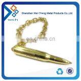 Cute Mini Bullet Shaped Metal Keychains