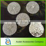 Fashion 35 mm Round Crystal Shirt Button of New Style Custom