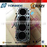 Original Used 4TNE88 Engine Cylinder Block 4D88 Engine Block for Excavator Spare Parts thumbnail-6