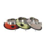 Color Printed Stainless Steel Pet Bowl Dog Feeders Pet Container thumbnail-1