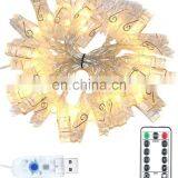 5M USB Photo Clip Fairy String Led Light Christmas Garland Wedding Party Home Decor thumbnail-1