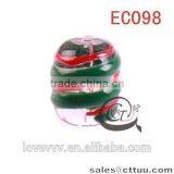 Wholesale Top Quantity Acrylic Pink Glass Round Beads EC096 (DIY) thumbnail-3