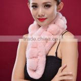 wholesale scarf/fur long scarf/chinchilla fur scarf
