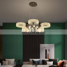 Factory Direct 24watt 42watt Round Dining Room Black Gold Modern K9 Luxury Crystal LED Pendant Light thumbnail-4