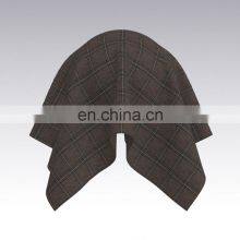 MANUFACTURER SUPPLY LINEN BLENDING YARN DYED FABRIC HIGH QUALITY CHECK thumbnail-3