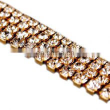 Fashion High Quality Metal Rhinestone Jewelry Chain