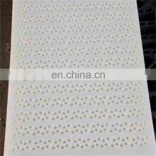 High Quality Food Grade White Perforated Plastic Sheet For Sterilization Layer Pads and Water Filters