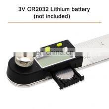 SHAHE 0-300mm Digital Angle Ruler Stainless Steel Electronic Angle Meter Digital Protractor Digital Inclinometer thumbnail-5