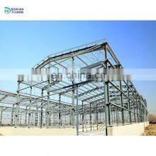 Auto Construction Building of Wide Steel Frame Structures Steel Workshop