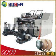 New Automatic High Quality Cheap Non Woven Fabric Paper Bopp Tape Label Jumbo Plastic Film Roll Slitting Machine thumbnail-3