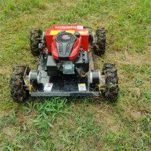 Robot Lawn Mower for Hills, China Remote Controlled Grass Cutter Price, Tracked Robot Mower for Sale thumbnail-4