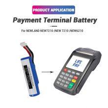 18650 Lithium Ion 3.7v 2600mah Rechargeable Replacement V3M2 Vega 3000 Battery for Castles POS Machine thumbnail-3