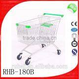 Steel Meterial Supermarket Shopping Trolley Carts