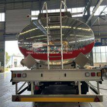 Delivery 8.5 Cube 4.6 Meter Tank Mobile Diesel Oil Fuel Dispenser Petrol Tankers Trucks for Sale thumbnail-4