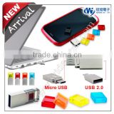 OTG usb flash drive for mobile phone&computer , micro usb , new product wholesale alibaba