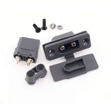 Оригинальные коннекторы Amass XT90E-M черного цвета XT90H