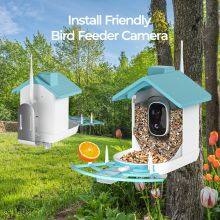 Ringsee AI Electronic Bird Feeder With Camera Automatic Bird Feeder Watching Camera Wireless Outdoor Solar Bird Feeder Camera thumbnail-4