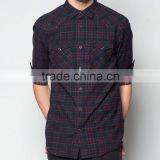 Latest Long Sleeve Casual Button Up Flannel Shirts for Men thumbnail-2