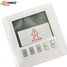 Schneider Fan Coil Unit LCD Thermostat, Dual-Tube, White TC500-2FMS-WH thumbnail-4