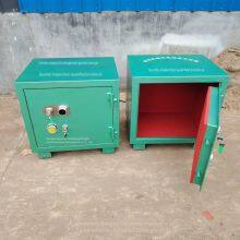 Qilu Bangtai Temporary Explosive Storage Cabinet for Construction Sites, Explosion-proof Cabinet for Explosive Items, Dual-lock Storage Box for Pyrotechnics thumbnail-2