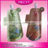 Custom Print Stand Up Pouch Clear / Bottom Gusset Stand Up Pouch With Spout thumbnail-1
