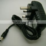 Factory selling Mains AC Power Adaptor Charger Power Supply UK 8v 500ma 2a 2000ma 16w