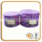 Round Chocolate Tin Box Set