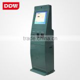 Lobby self-service touch screen ticket printer touch screen kiosk