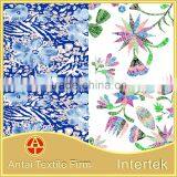 Nylon Lycra Tropical Flower Pattern Printed Swimwear Fabric /Floral Design Printing Dress Fabric thumbnail-5