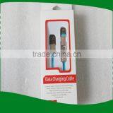 Noodle Flat 2 in 1 Usb Data Sync Charge Cable, USB Data Transfer Cable thumbnail-5