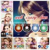 Lovely Big Eye Yellow Contact Lens/sweety Crazy Contact Lenses