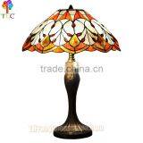 17 Inch Stock Tiffany Table Lamps Glass Amber Tiffany Lighting Wholesale Tiffany Lamp