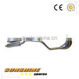 Mini Moto Dirt Bike 47cc 49cc TWIN EXHAUST Silencer Fits All Mini Dirt Model thumbnail-1