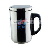 #410/201 SS Double-layer Creative Stainless Steel Thermal Cup/office Mug thumbnail-3