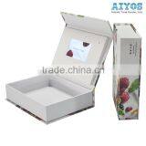 Folded Paper Material Brochure With 1.5" to 10.1" Lcd Screen Greeting Video Card thumbnail-6