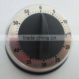 Fashionable Stainless Steel 60 Minutes Countdown Kitchen Timer thumbnail-1