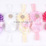 Double Elegant Flowers Elastic Pony Hair Bands Hair Accessories for Dreadlocks thumbnail-3