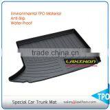 SGS RoHS waterproof TPO material trunk mat for AUDI cars