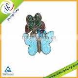 Wholesale zinc alloy charms for jewelry metal Pendant for necklaces in butterfly shape