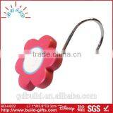 Plastic Curtain Sliding Hooks/polyresin Shower Curtain Hook